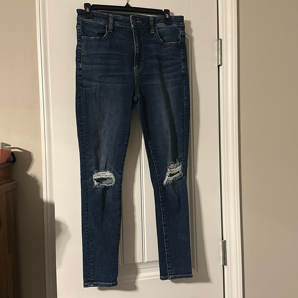 American eagle super hi-rise jeggings